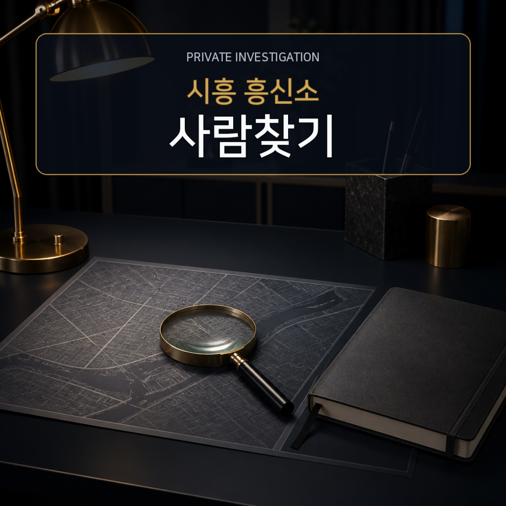 시흥 사람찾기·소재파악 전문 흥신소