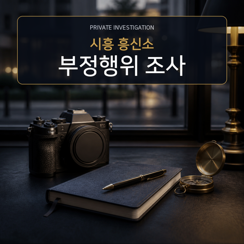 시흥 부정행위 사실조사 전문 흥신소